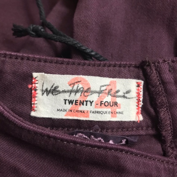 Free People High Rise Lace Up Bell Bottom Jeans - Picture 8 of 9